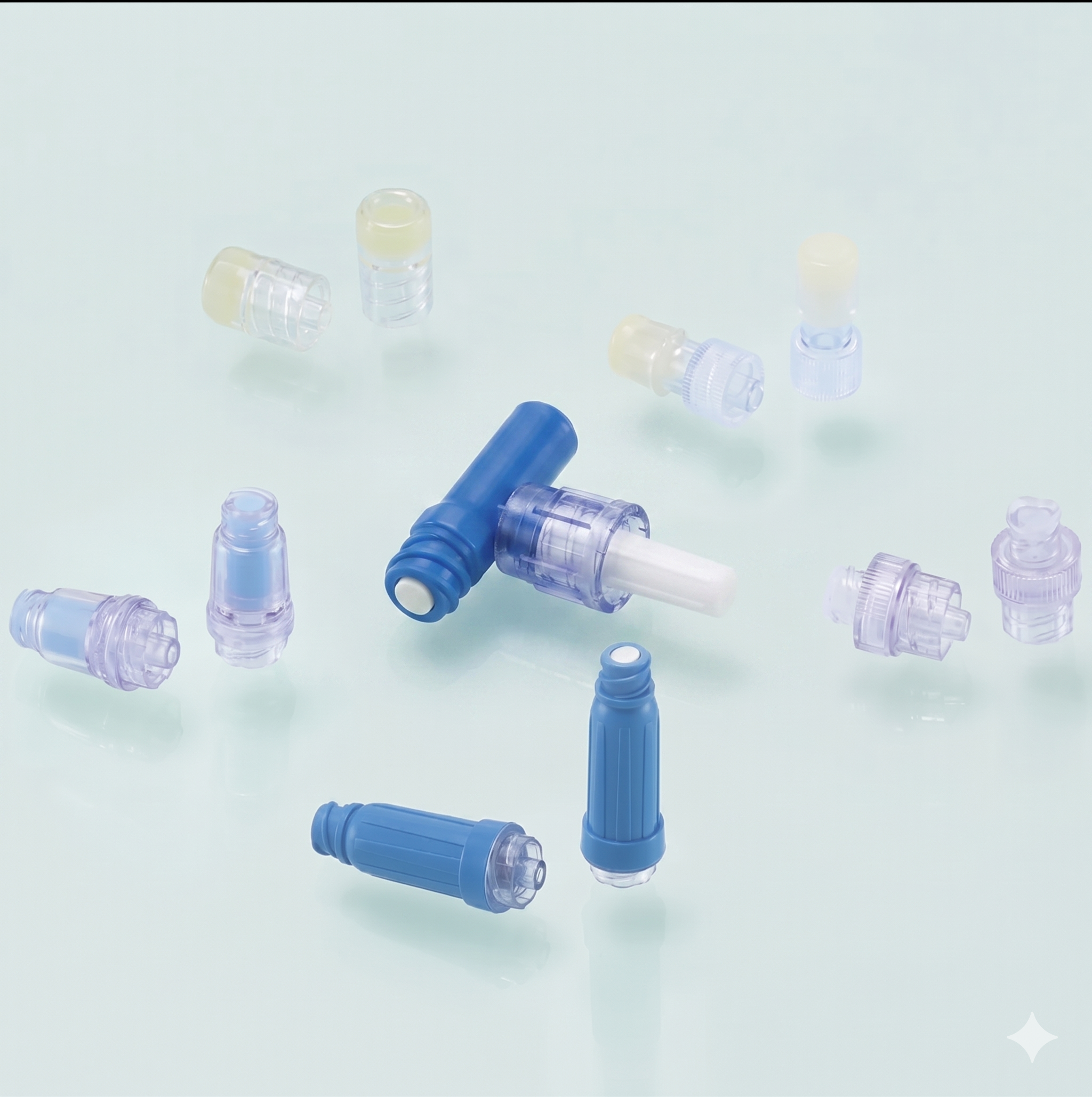 Adaptadores para puntos de Inyeccion Desechables marca Able